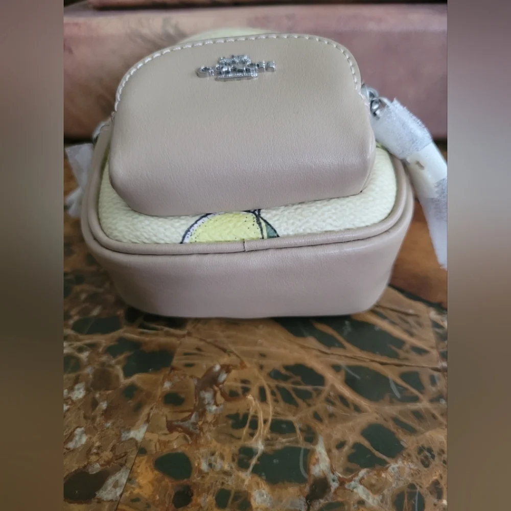 Coach Lemon Print Mini Backpack - Picture 5 of 5